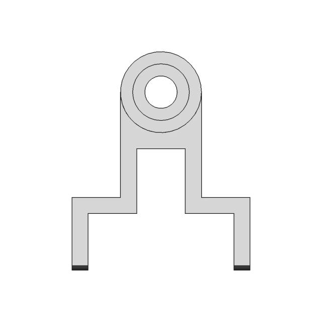 3D Printable Bass Guitar Pickguard Model