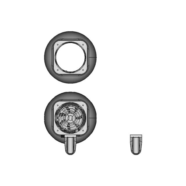 Investment Casting Jet Surf Cylinder Model