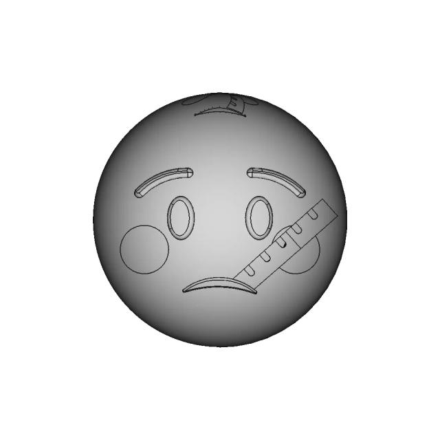 Elegant Golden Flower Vase 3D Model