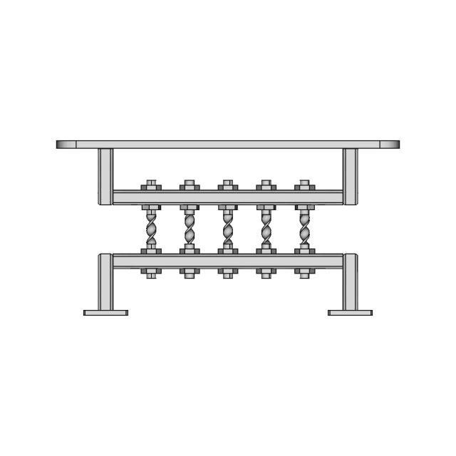 Pin and Ring Lock Model for Mechanical Assemblies