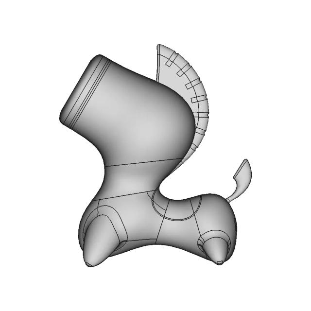 Detailed 3D Earphone Model for Design and Engineering