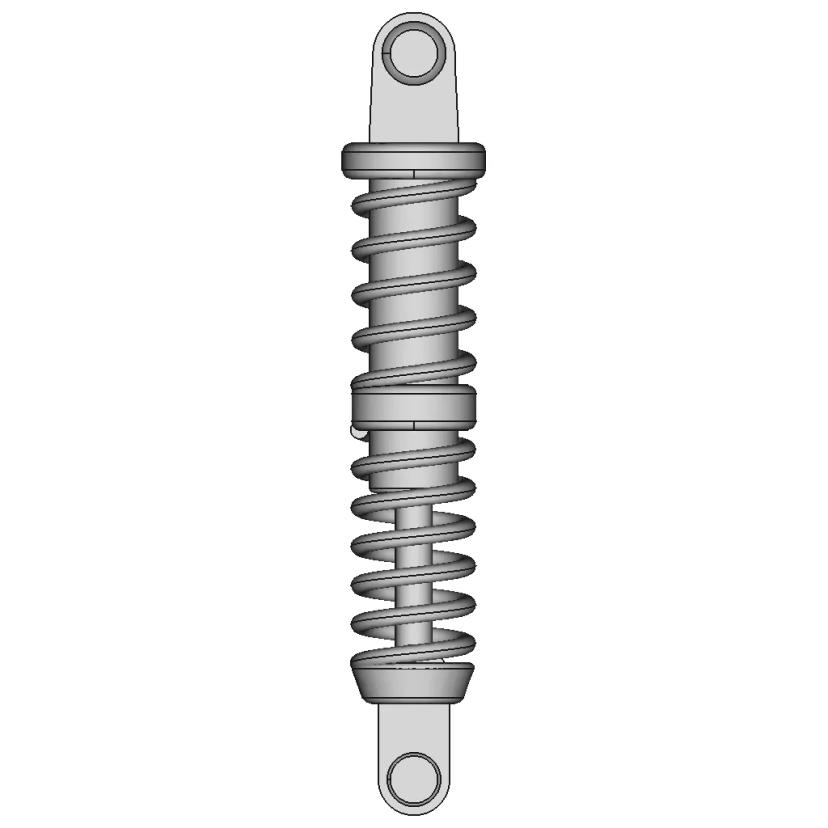 Motocross Rear Link Suspension Design