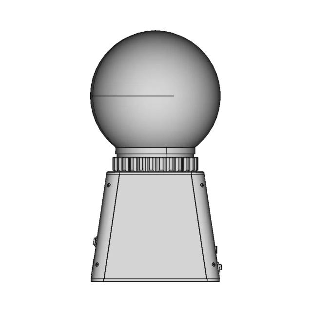 3D Model of a Cannon Designed with CAD Software