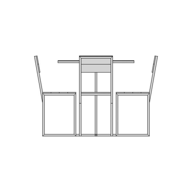 3D Model of a Solid PET Bottle with Flat Bottom