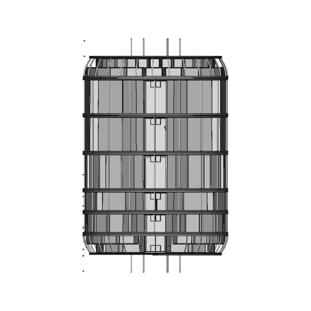 Rotating Circular Rings Mechanism for Lunar Gateway Storage Access