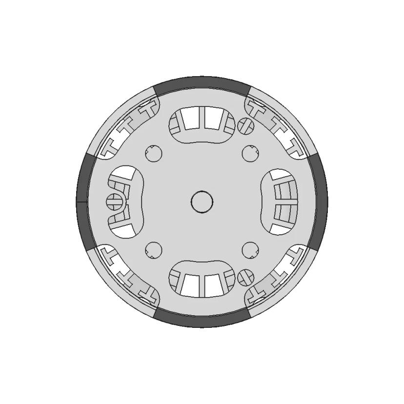 Lightweight Full Printable Quadcopter Drone Frame with Optimized Design