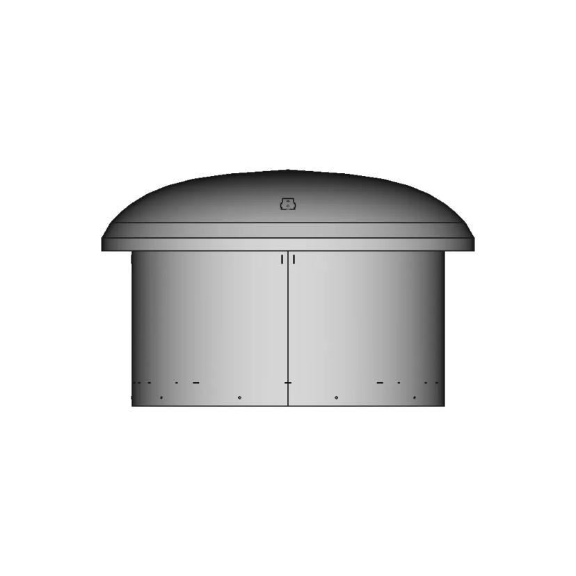 EMI/RFI Backshell 180° 25 Shell Size Aluminum Alloy