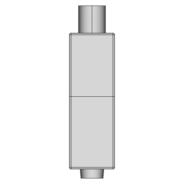 Carby V3 Starship Enterprise High Power Rocket CAD Model