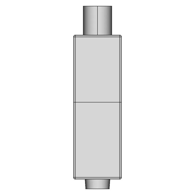 Carby V3 Starship Enterprise High Power Rocket CAD Model
