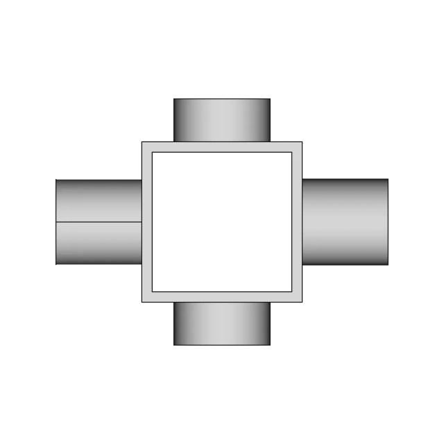 Super Heavy Logistics Transporter with Mecanum Wheels and Scissors Lift Mechanism