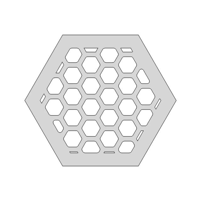 ISO-Grid Drink Coaster for Mug Placement
