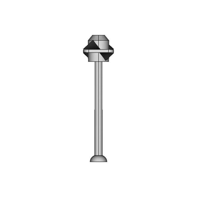 60mm Impeller CAD Model for Engineering Applications