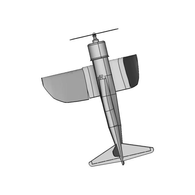 MA-15 Aircraft Structural Components Model