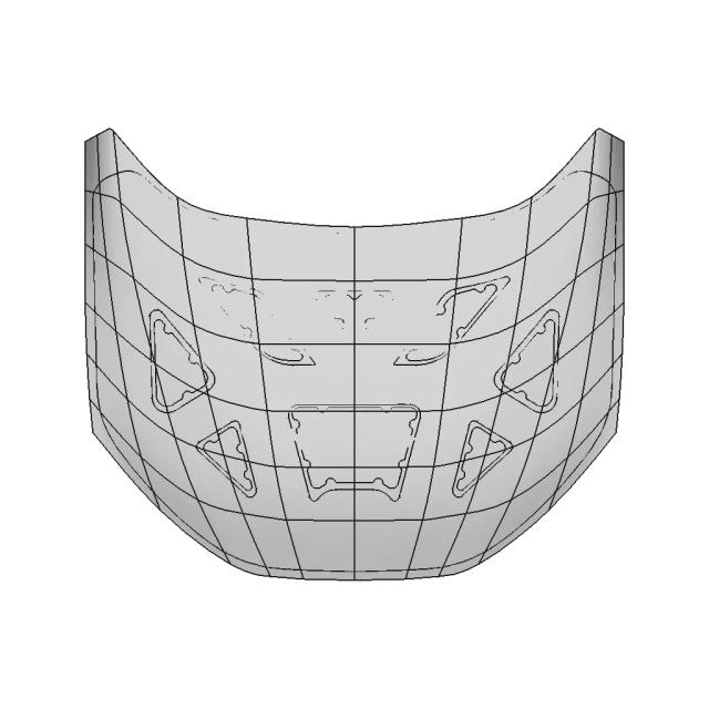 Architectural Bracket Model for Structural Support