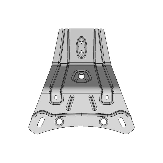 Hydraulic Cover for Dump Truck Project Model
