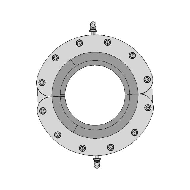 Pneumatic Cylinder Industrial Design Model