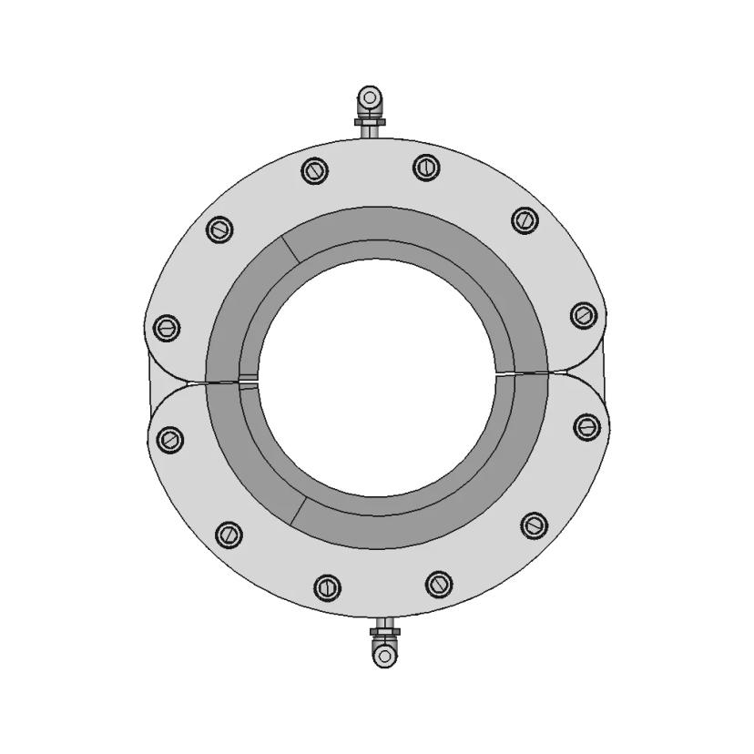 Pneumatic Cylinder Industrial Design Model