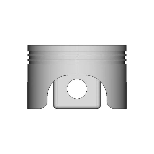 Engine Valve CAD Model for Combustion Control