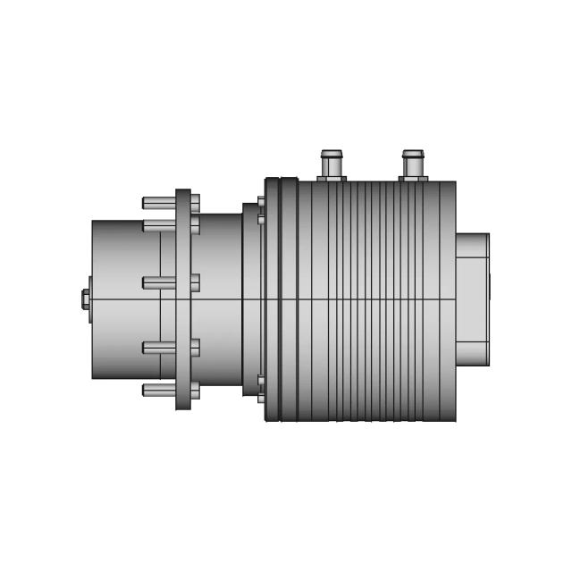 Electric Drive System with Planetary Gearbox for Industrial Equipment