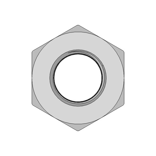 Brass Reducing Threaded Bushing with 3/4" Male and 3/8" Female Pipe Threads