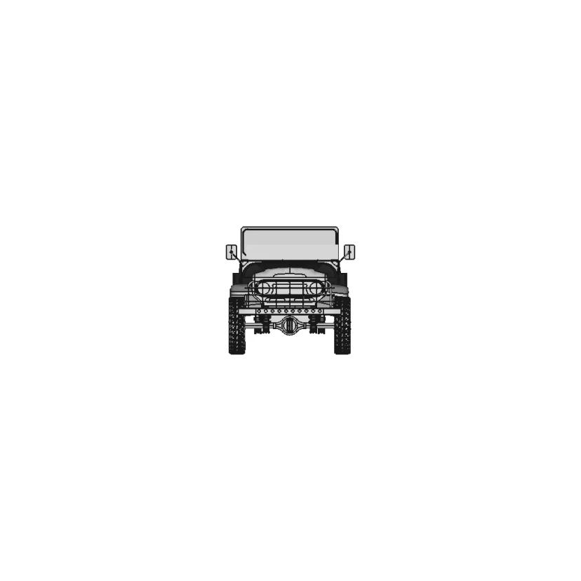 Toyota Land Cruiser J70 Detailed CAD Assembly and Parts