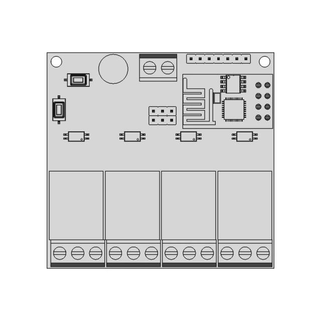 4 Channel ESP8266 Relay Module for Remote Control Applications