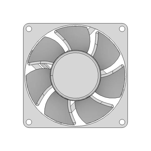 80mm Brushless DC Cooling Fan Sunon KD1208PTB1 Specifications