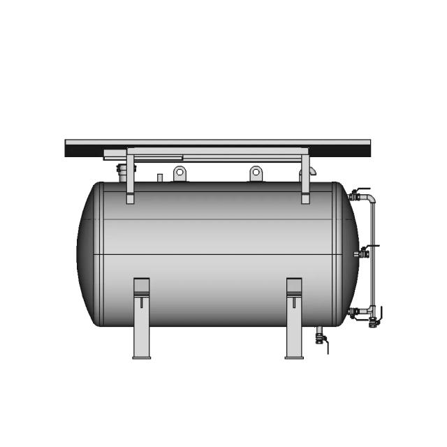 Stainless Steel Mixing Tank for High Shear Powder-Liquid Blending