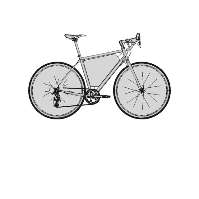 Bicycle Model Featuring Regenerative Braking System