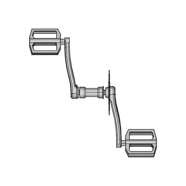 Professional Bicycle Frame CAD Model