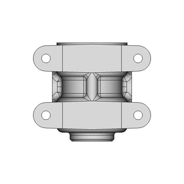 Outer Body of Engine Oil Pump - Industrial Component