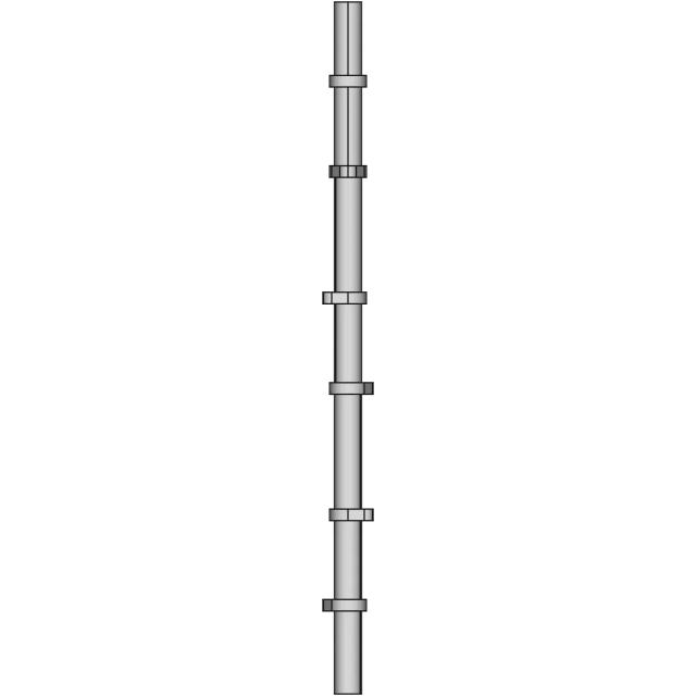 V6 Engine Camshaft CAD Model