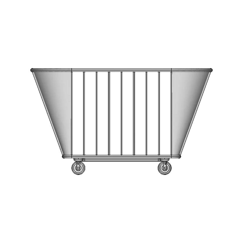 Industrial Troly Design for Material Handling