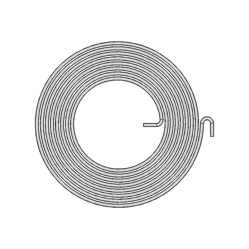 Industrial Spiral Spring for Mechanical Applications