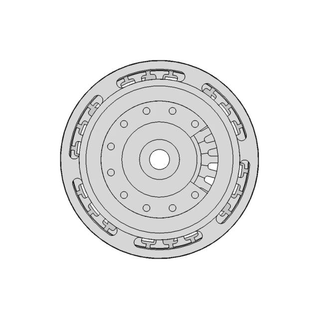 Industrial Mechanical Component CAD Model