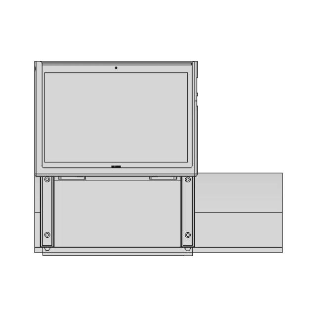 Slide Support for Tablet to Mount Additional Racing Gauges