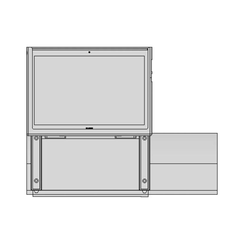 Slide Support for Tablet to Mount Additional Racing Gauges