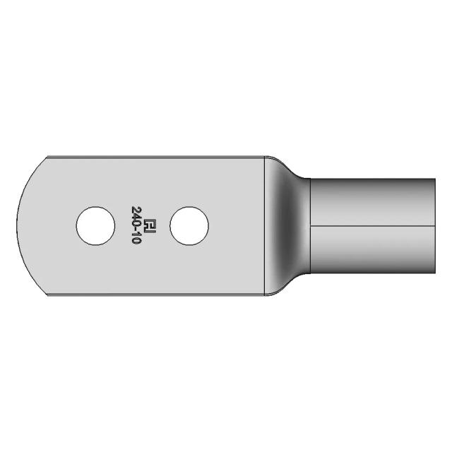 240 sqmm Cable Lug with Dual Flange Holes