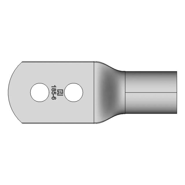 185 sqmm Cable Lug with Dual Flange Holes