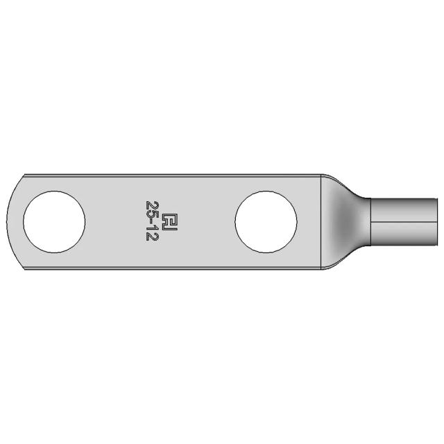 25 sqmm Cable Lug with Dual Flange Holes