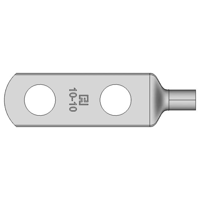 10 sqmm Cable Lug with Dual Flange Holes