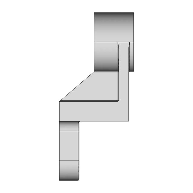 Centering Arm for Short Steel Connecting Pins