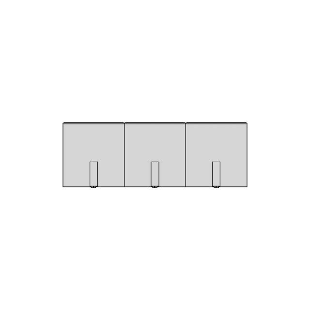 Battery Case Set 77.25 x 21 mm - 3 Pieces