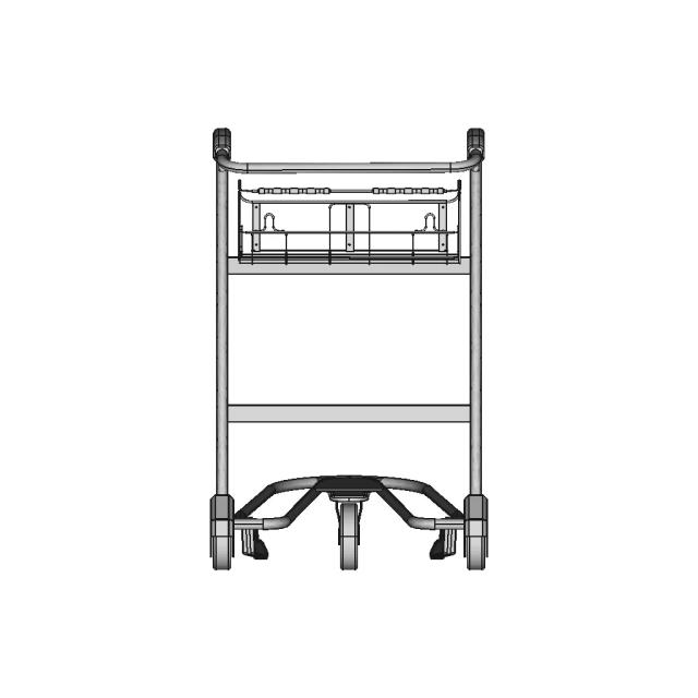 Industrial Bag Trolley for Efficient Material Handling