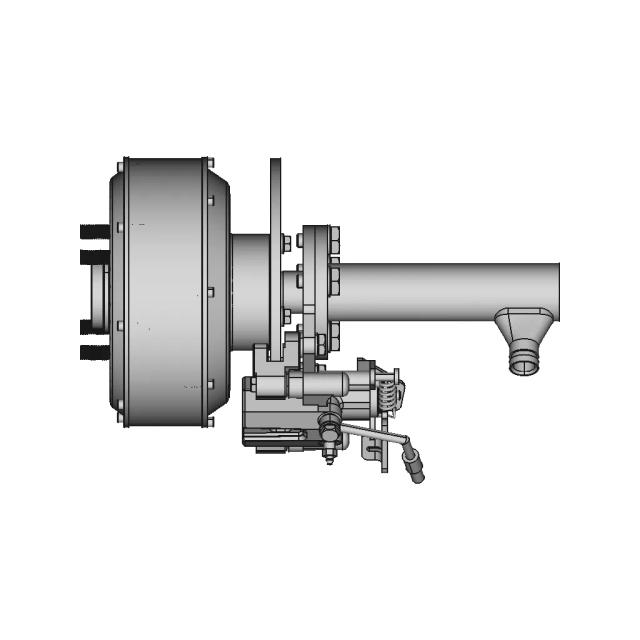Electric Wheel Hub with Brake Pad and Disc for Melex Vehicle
