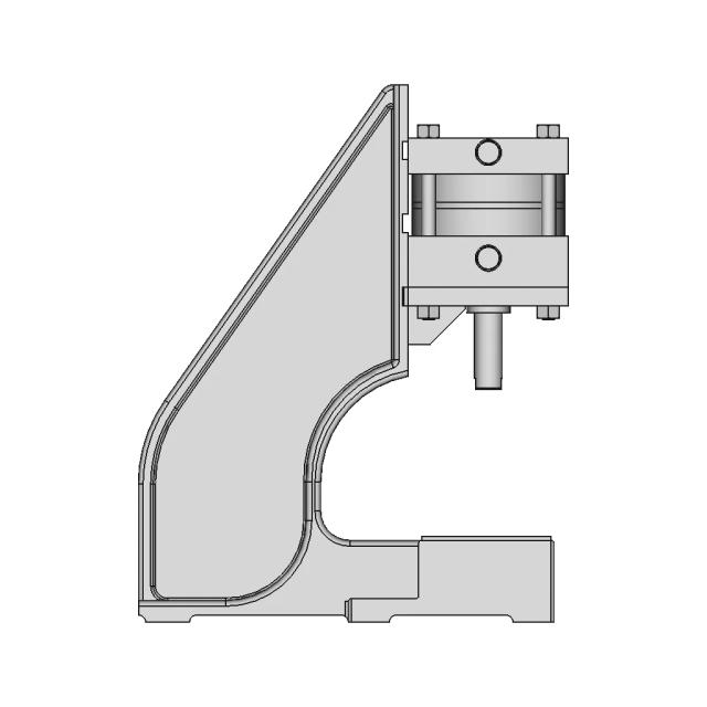 Benchtop Adjustable Pneumatic Press AP400M for Precision Assembly