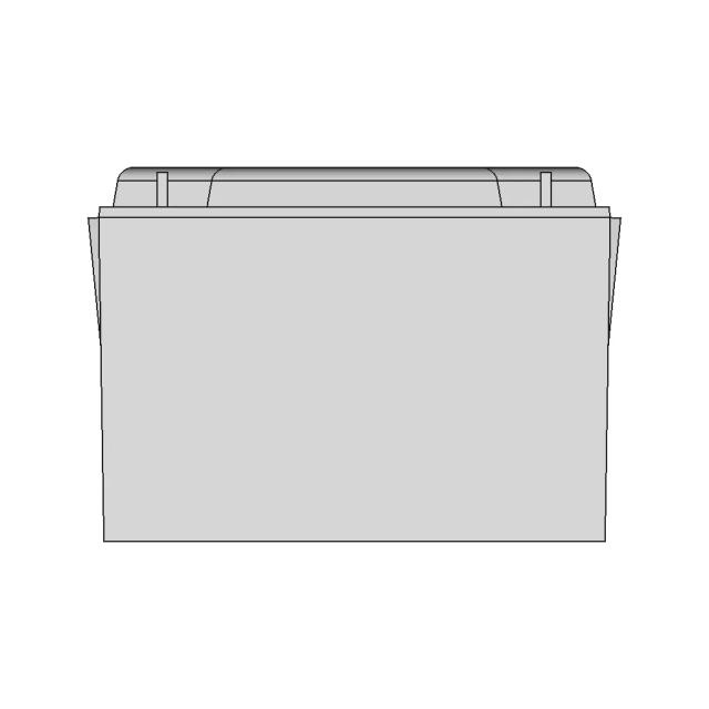 Battle Born LiFePO4 100Ah 12V Battery CAD Model