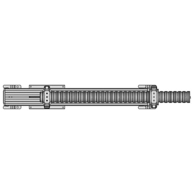 Vertical Tensioner for 65mm Cable or Power Chain