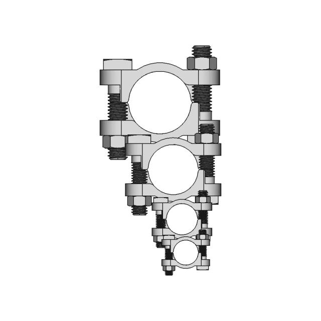 High Pressure Hose Clamp for Inch-Sized Hoses