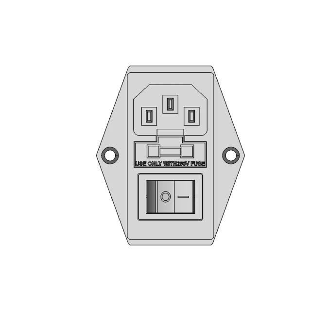 AC Power Socket Industrial Component
